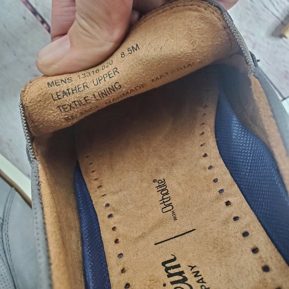 Florsheim Atlantic Venetian Gray Leather Slip-Ons main image 4